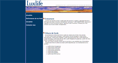 Desktop Screenshot of luxlife.com